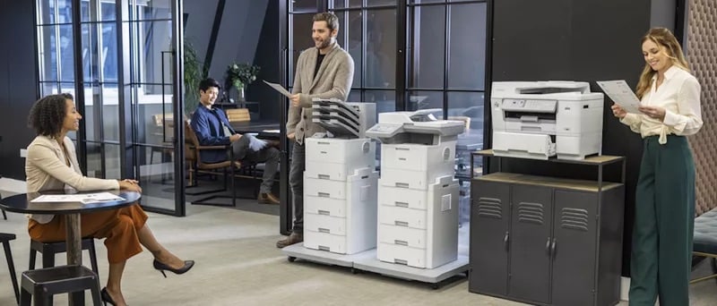 Managed print services via Brother